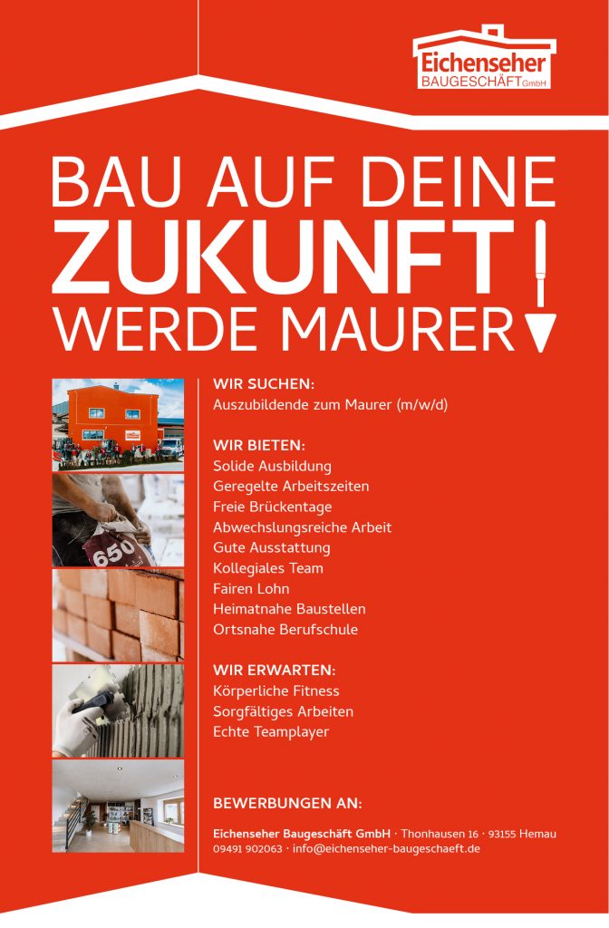 Ausbildung Maurer